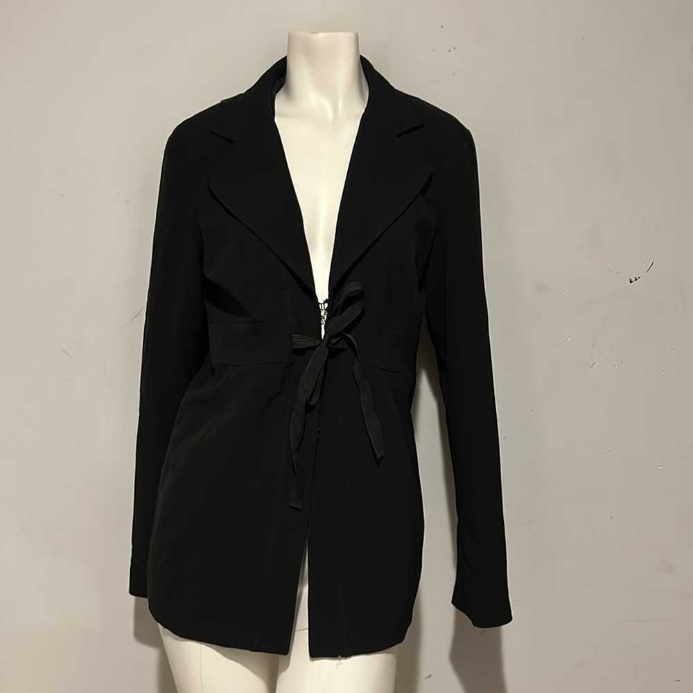 suit jacket and pants.  motherhood, maternity, large work wear